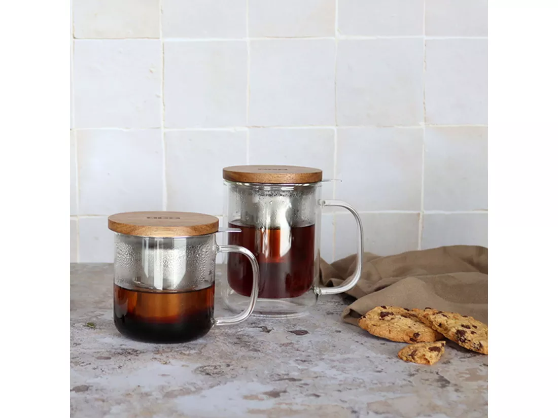 Ogo Living - Tisaniere Gustave En Verre Borosilicate 300ml Ogo