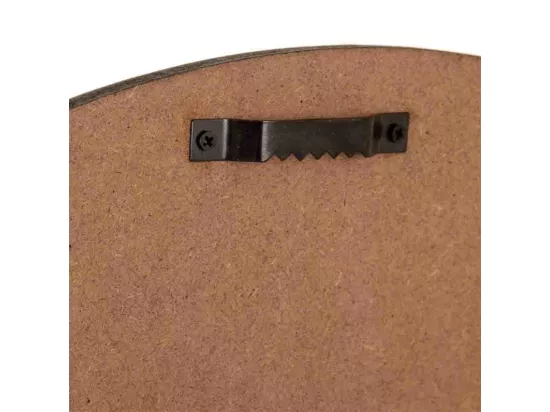 Horloge murale en bois blanc d58x4,5h