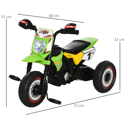 Motocicleta infantil Homcom 370-095gn