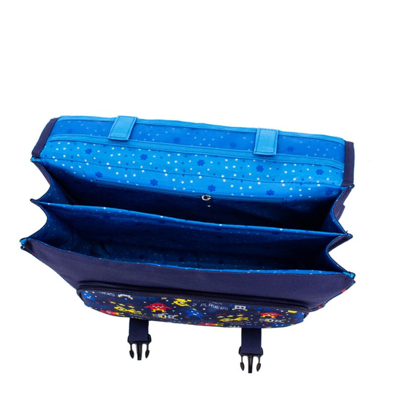 Cartable scolaire Kid Robot 41 cm Bleu