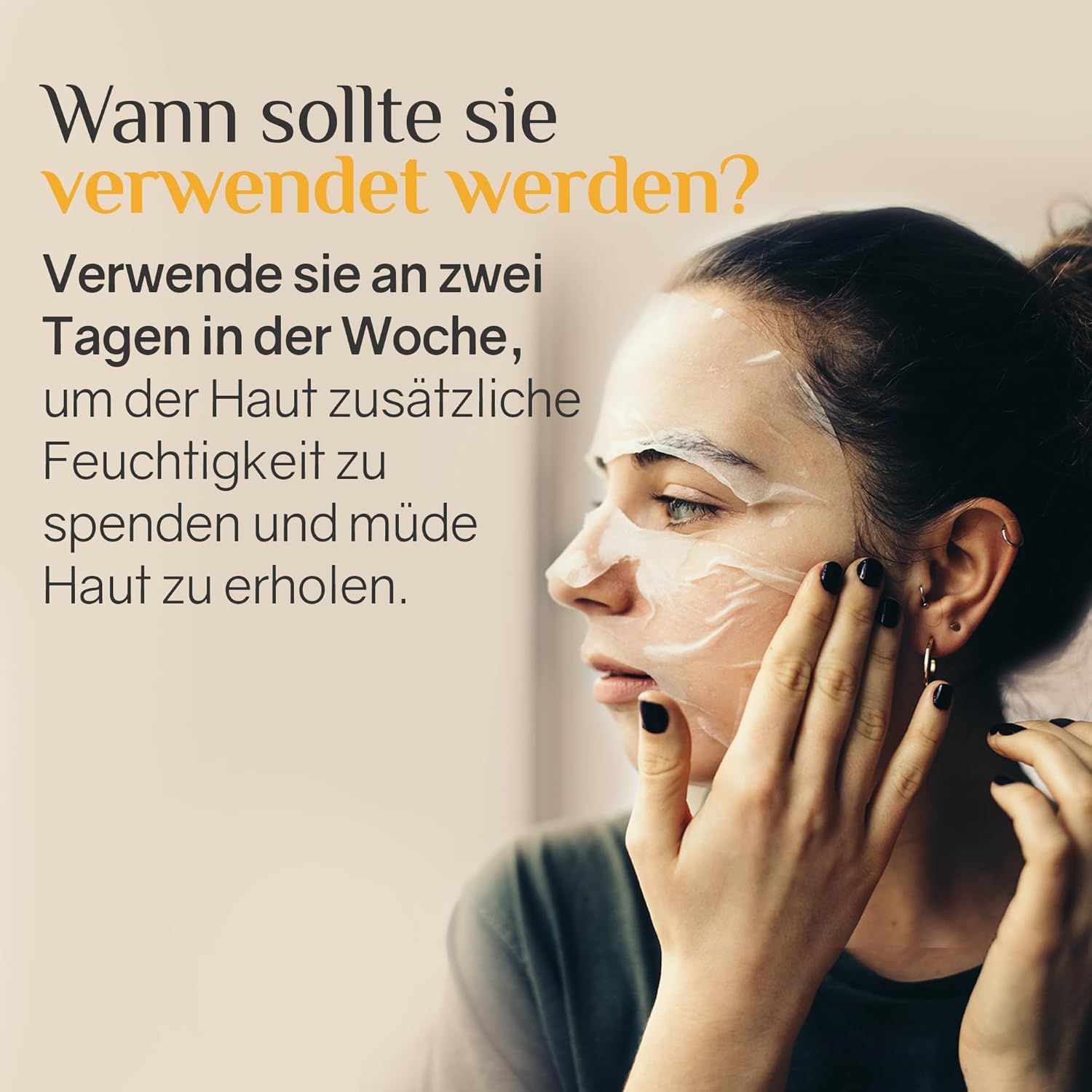 Ardaraz Anti-Flecken- und Illuminations Gesichtsmaske mit Vitamin C