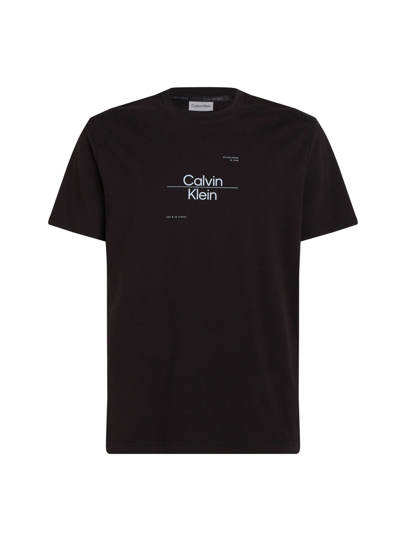 CALVIN KLEIN| Herren T-Shirt OPTIC LINE LOGO