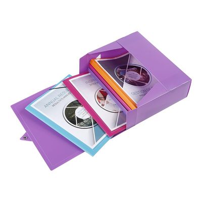 Viquel - Boîte de classement plastique - dos 100 mm - disponible dans différentes couleurs pastels