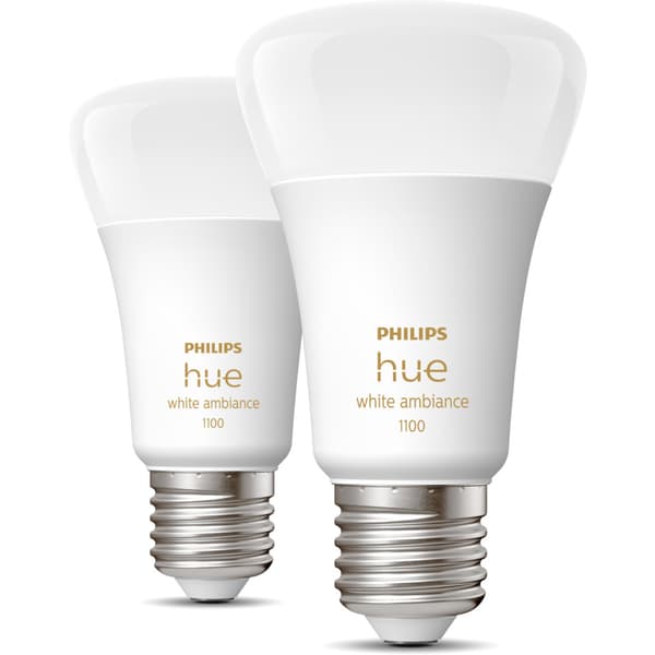 Philips Hue WA Lyskilde 8W A60 E27 2pk
