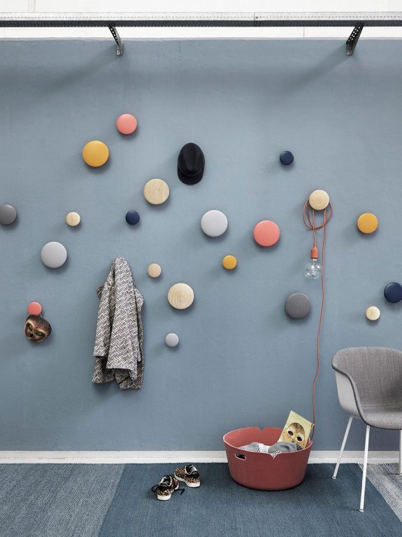 Muuto The Dots haak Ø9 oak