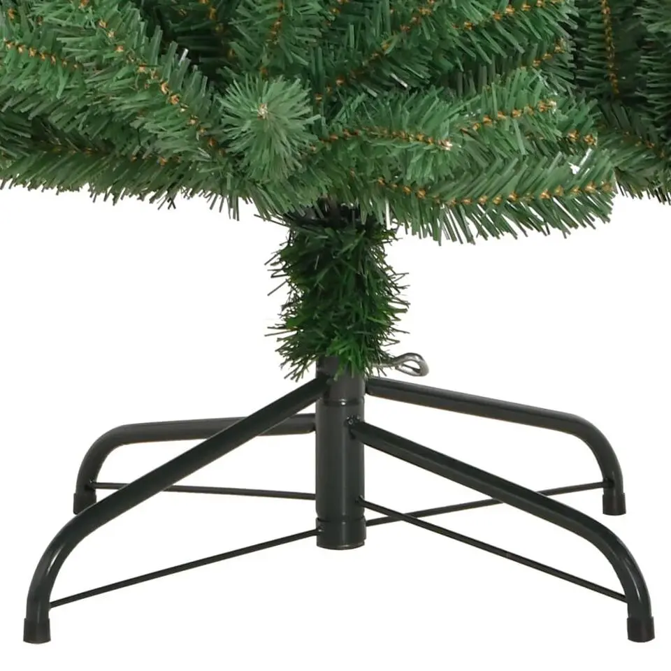 vidaXL - Gescharnierde Kunstkerstboom - Groen - 180 cm