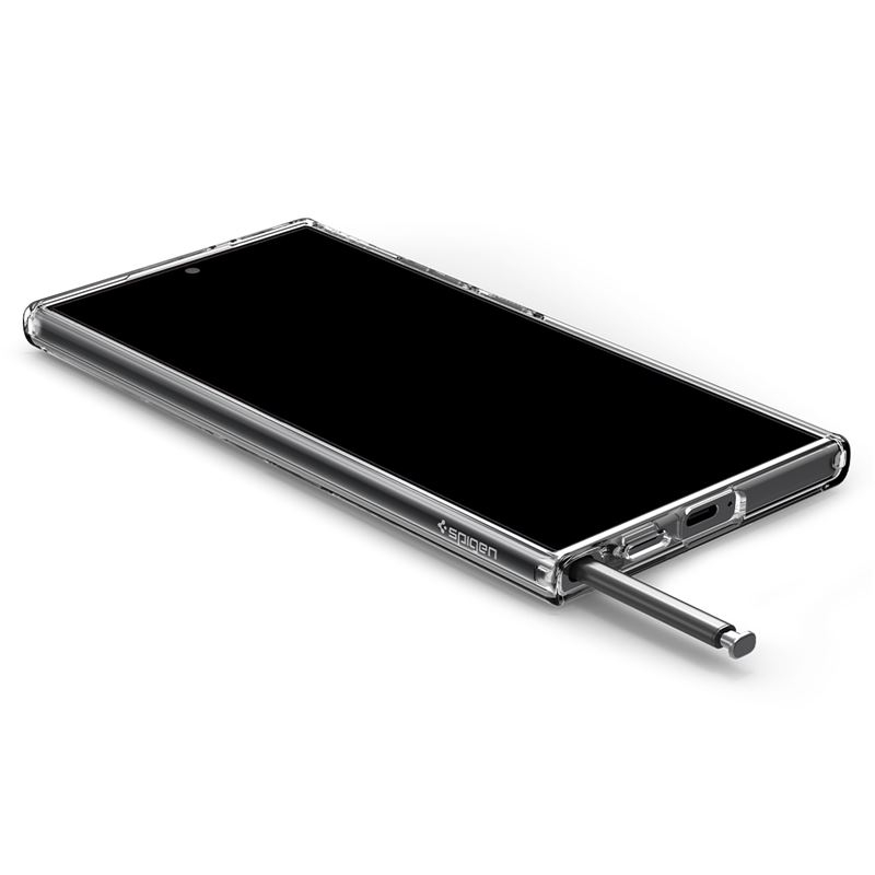 Samsung Galaxy S24 Ultra Zero One Ultra Hybrid Case Hülle (ACS07294) - Grau / Transparent