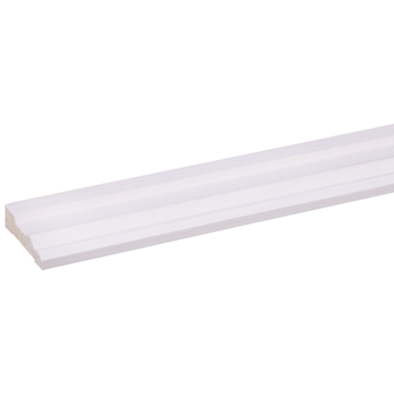 Koplat grenen gegrond 15x57 mm, lengte 270 cm