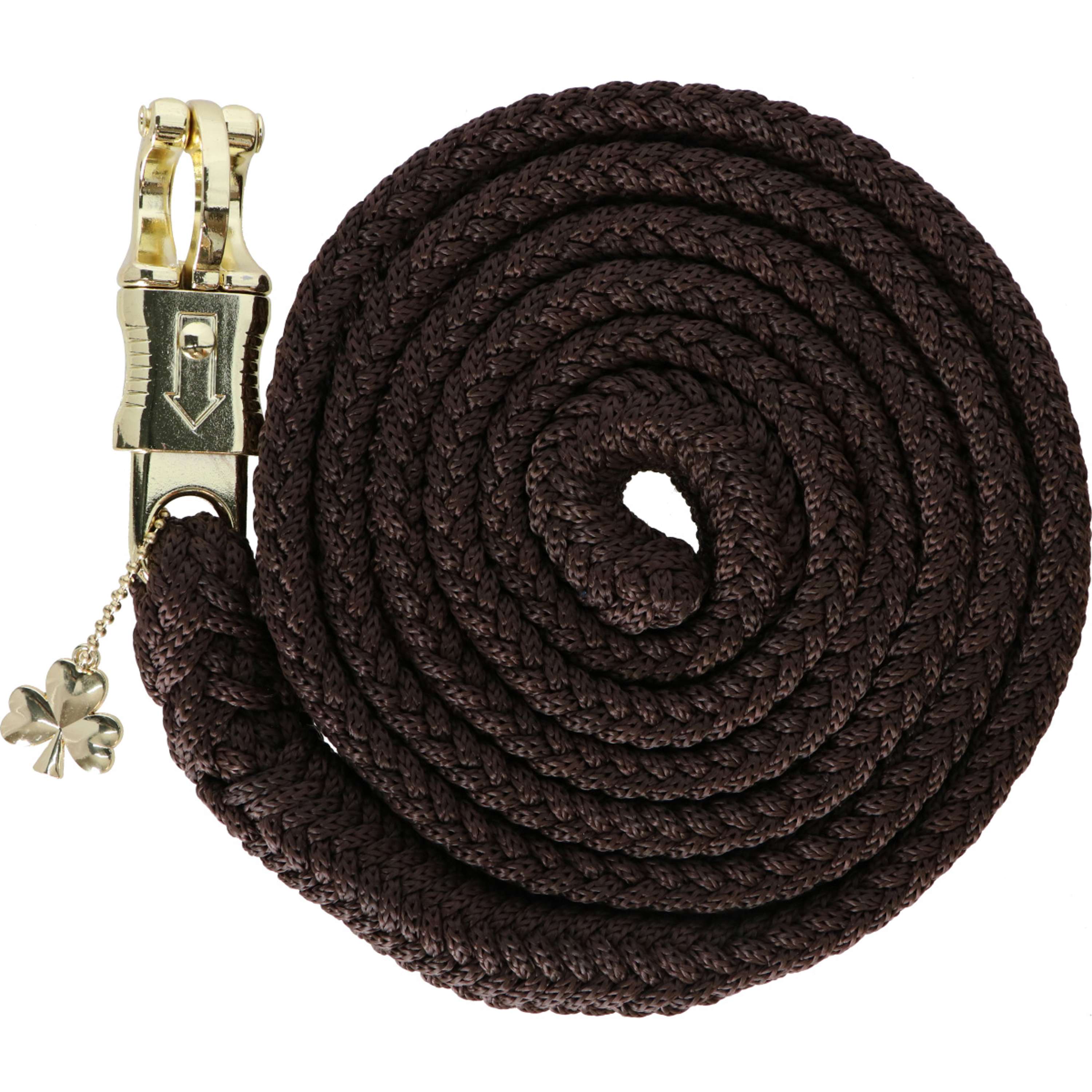 Bucas Halstertouw Comfort met Paniekhaak Bruin/Bruin