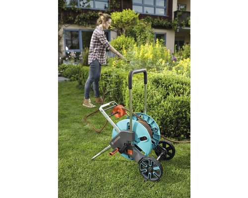 GARDENA CleverRoll M Easy Set slanghaspel inclusief 20m slang en accessoires