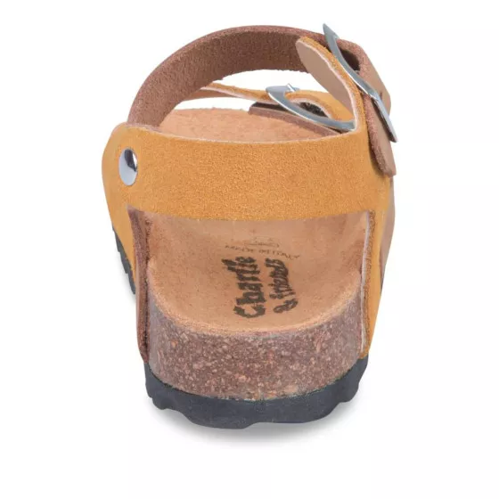 Sandales MARRON CHARLIE & FRIENDS CUIR