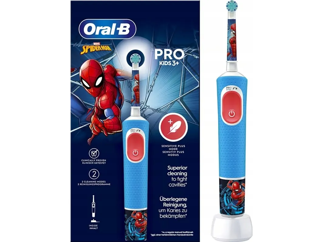 Oral-B Vitality Pro 103 Kids Spiderman Elektrisk Tandbørste