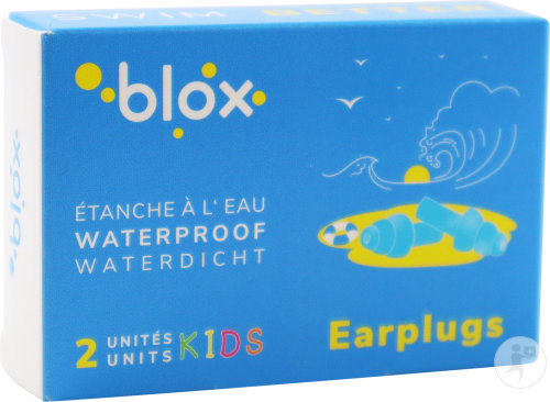 Blox Bouchon Oreille Aquatique Enfant 1 Paire