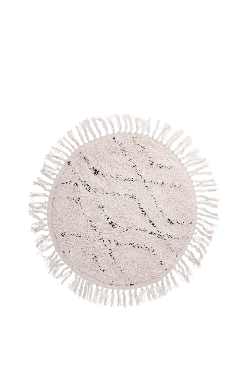 Sissy-Boy Grijze ronde badmat (60 cm)