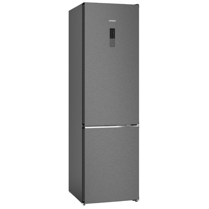 Siemens Kühl-Gefrierkombination iQ500 KG39NEXCF Black Steel