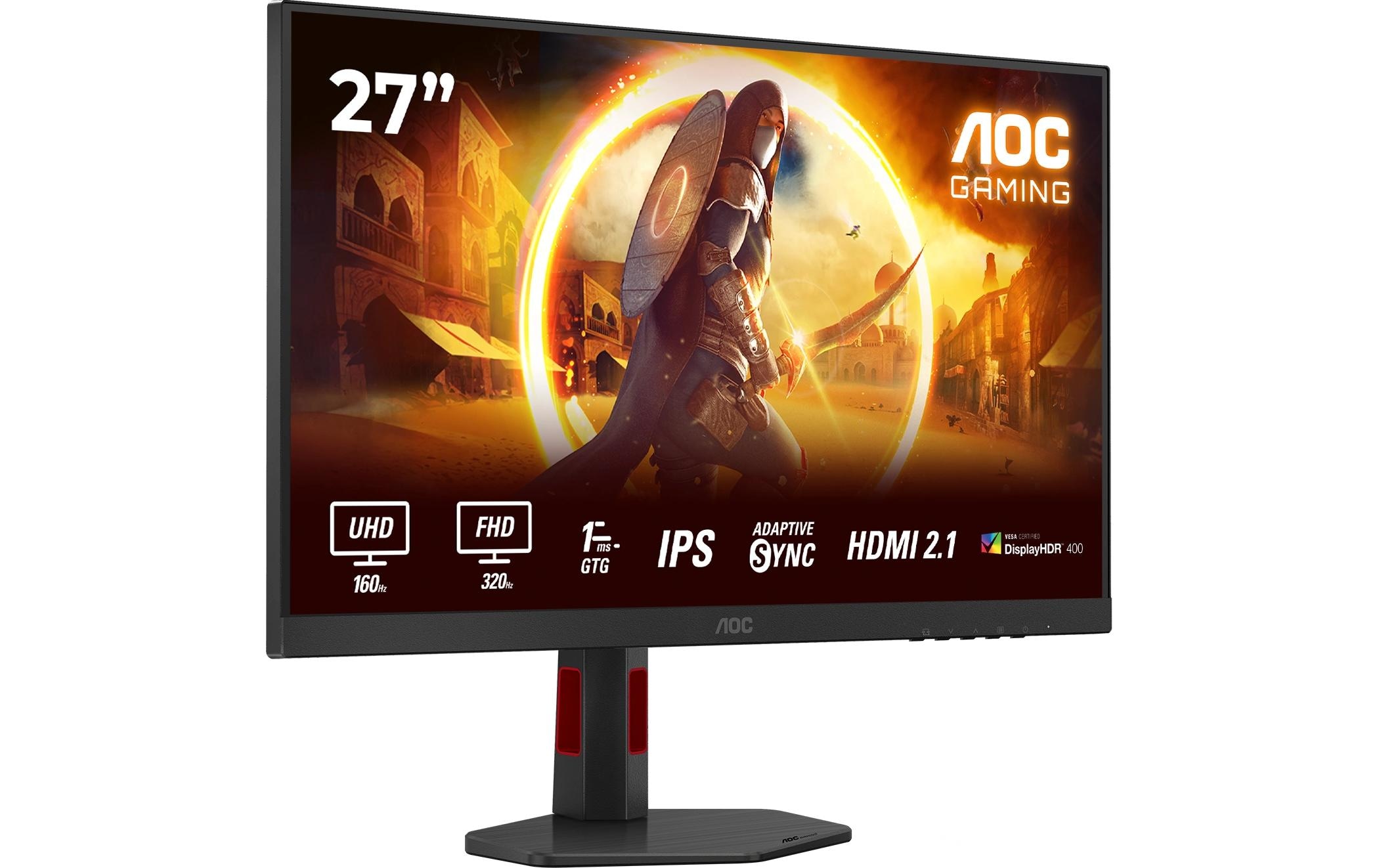 AOC LCD-Monitor »U27G4R« 68,58 cm/27 ″  3840 x 2160 px 320 Hz
