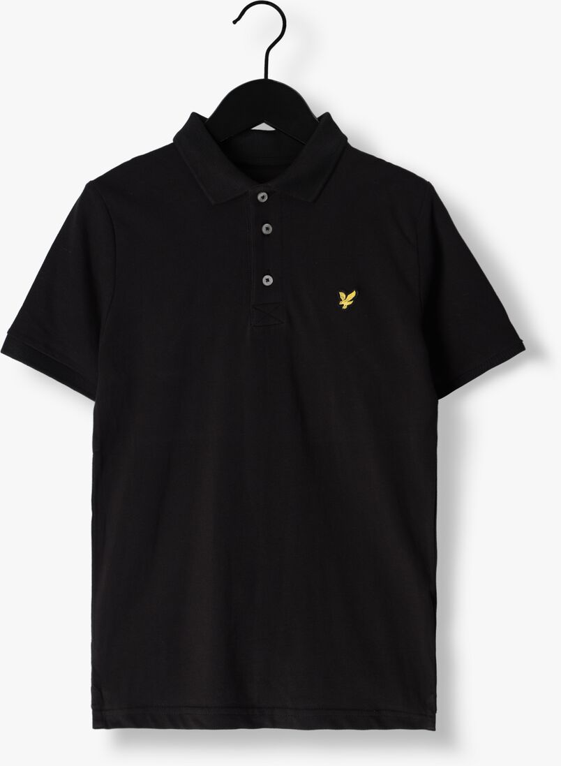 LYLE & SCOTT zwarte lyle & scott polo classic polo shirt