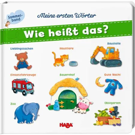 HABA 305950 Meine ersten Wörter Wie heißt das?