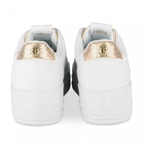 Baskets BLANC ENRICO COVERI