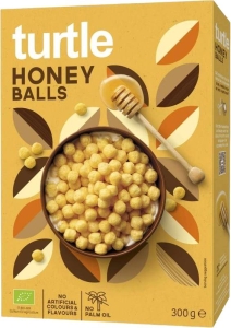 Turtle Honey Balls Knuspermaiskugel, 300 g