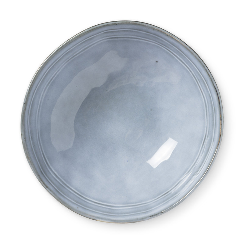 Diep bord Toscane - lichtblauw - ø19 cm