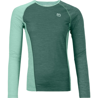 Ortovox 120 Cool Tec Fast Upward Langarmshirt Arctic Grey Damen