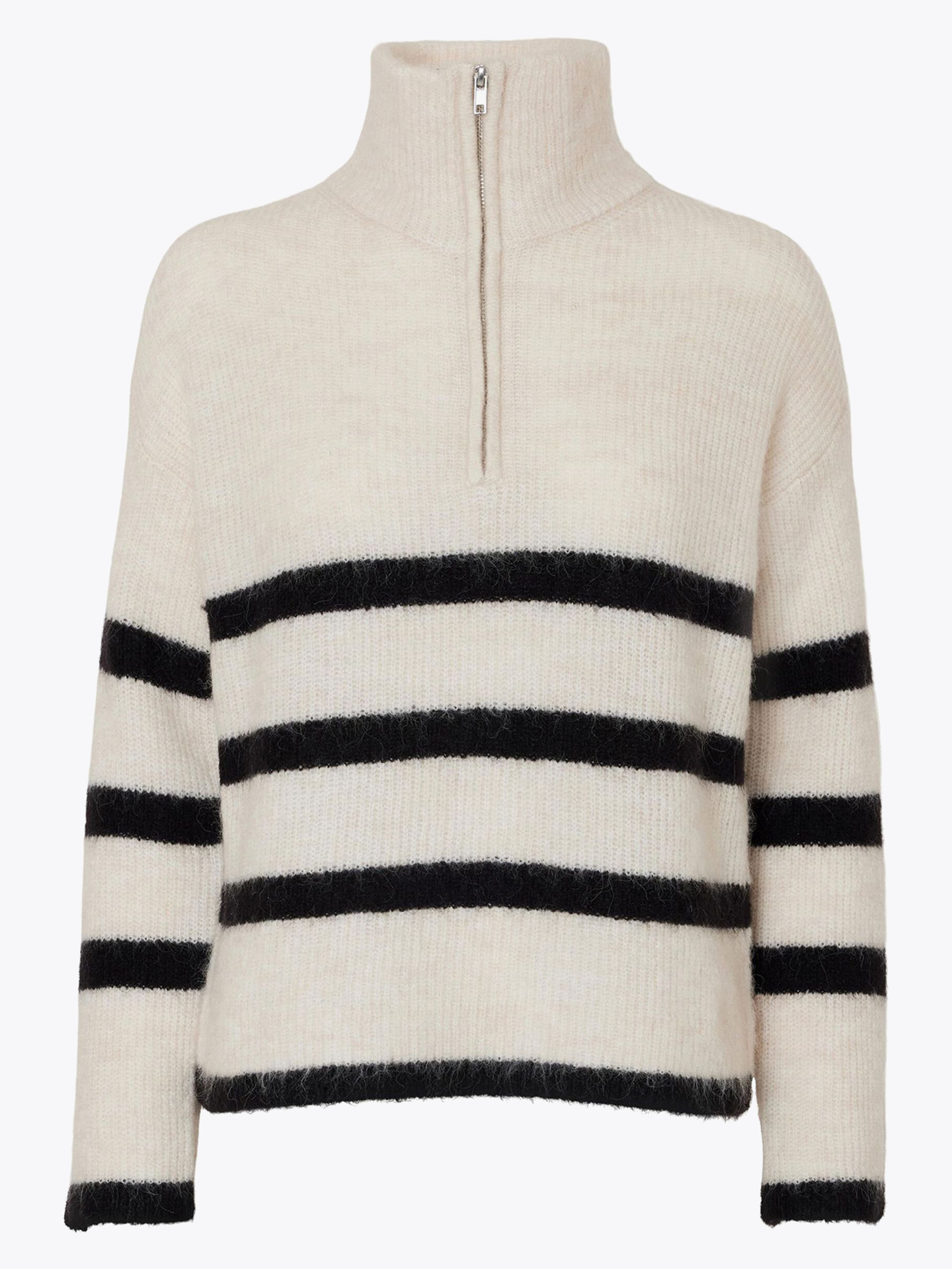 Maline Long Sleeve Knit Half Zip