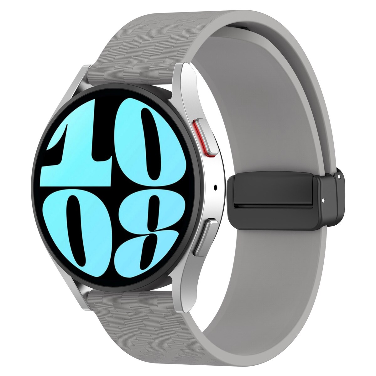 Klokkebånd for 22 mm Garmin/Huawei/Samsung Galaxy Watch Silikon Grå