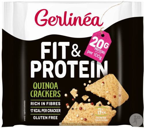 Gerlinéa Fit & Protein Quinoa Crackers 100g