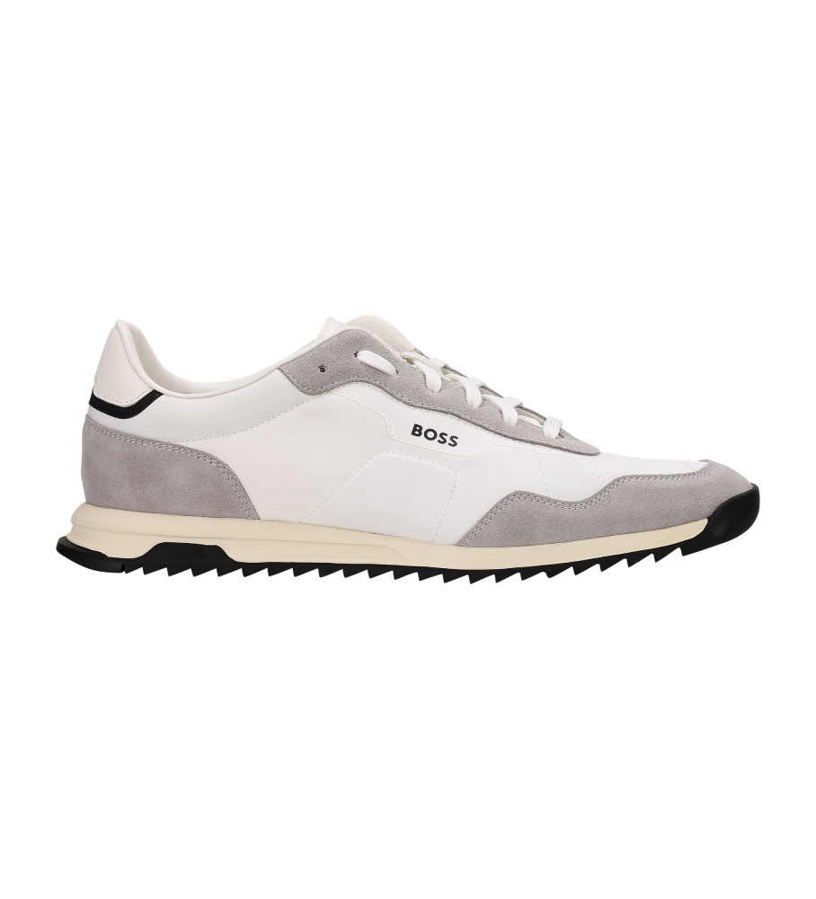 Tênis BOSS de cano baixo, branco