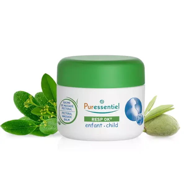 Bálsamo Respiratório para o Peito Puressentiel para Crianças 60ml