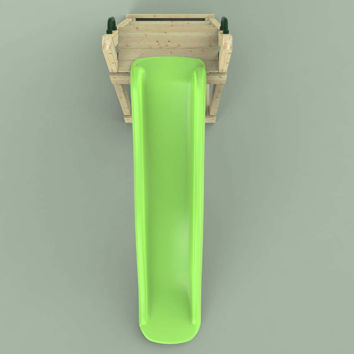 REBO Lion Slide 175 cm Houten Speeltoren in Groen