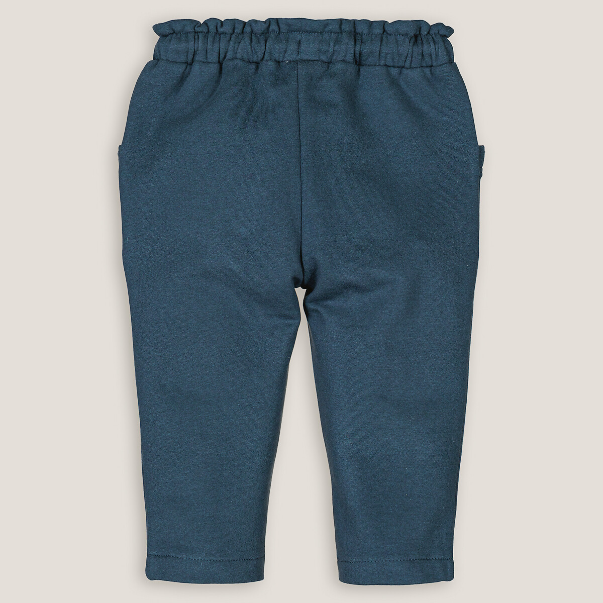 COLEÇÕES LA REDOUTE<br>Calça de moletom Smoketon com detalhes em babados