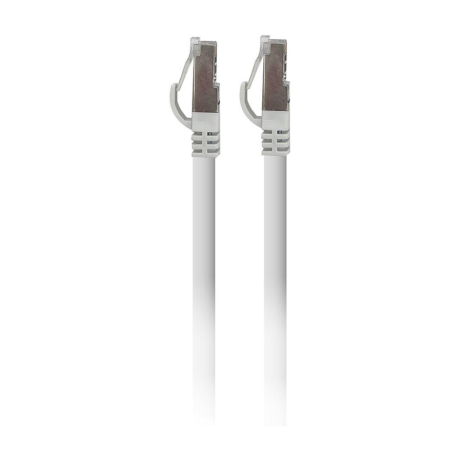 Textorm Câble RJ45 CAT 6 FTP (blanc) - 1 m