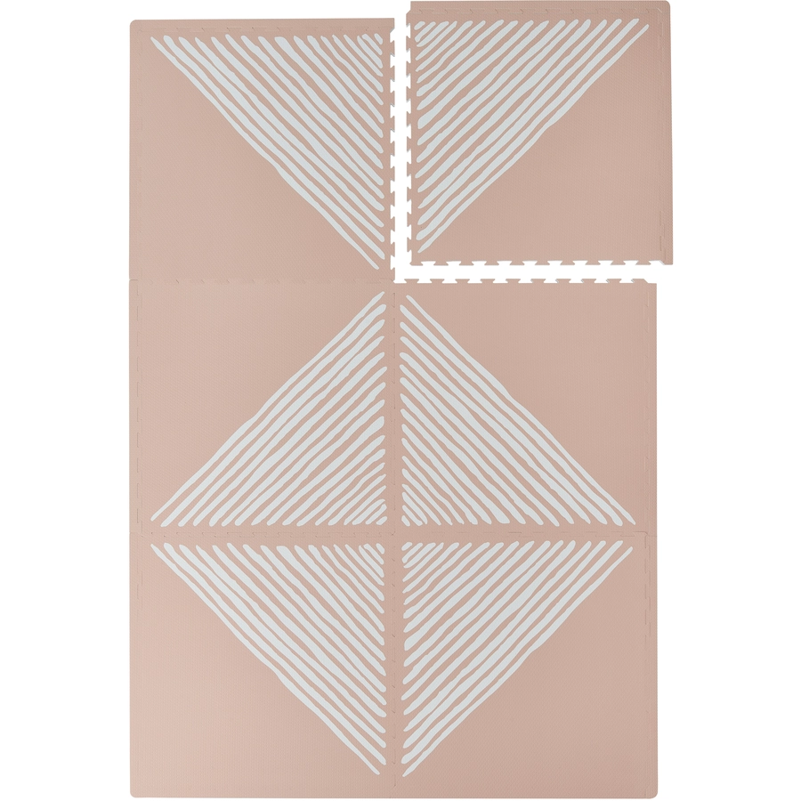 toddlekind Prettier Puzzle Spielmatte Sandy Lines Sea Shell 120 x 180 cm