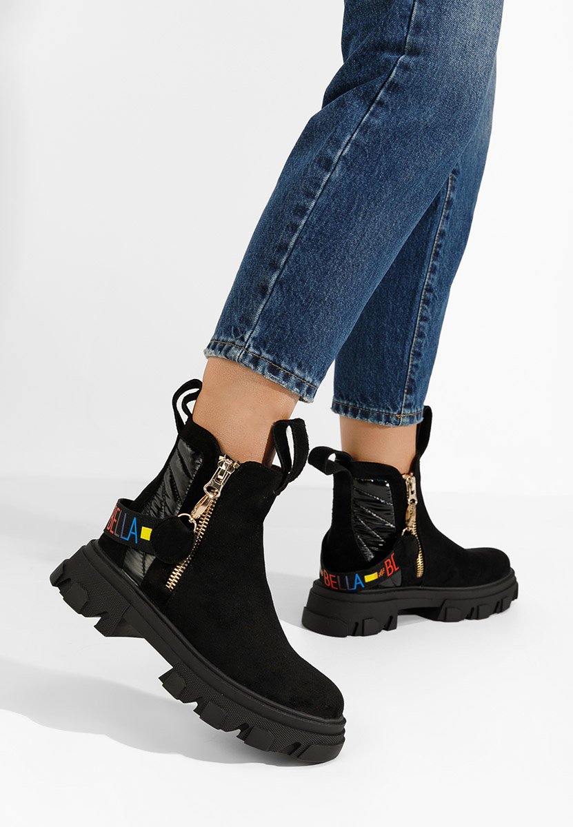 Bottines femme noires Nalonia V2