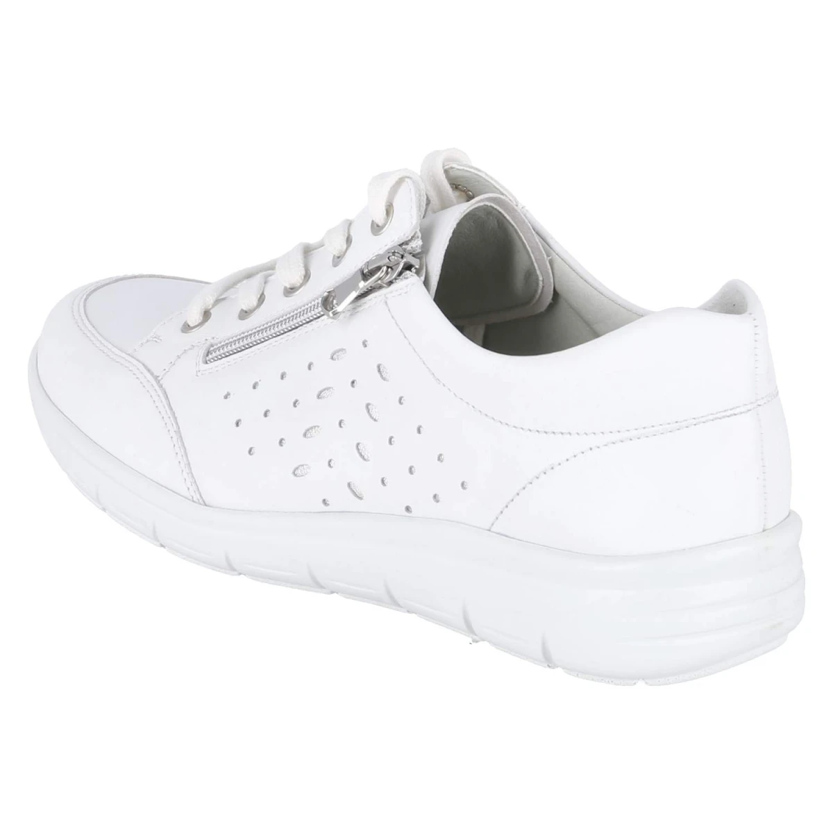 SemlerHalbschuhe - weiss-silber