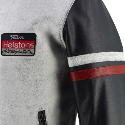 Blouson Helstons V-SERIES - Bleu / Blanc