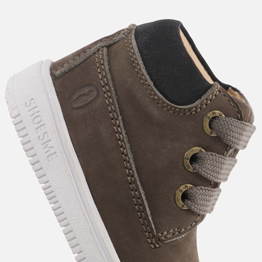 Shoesme Babyschoenen grijs Leer