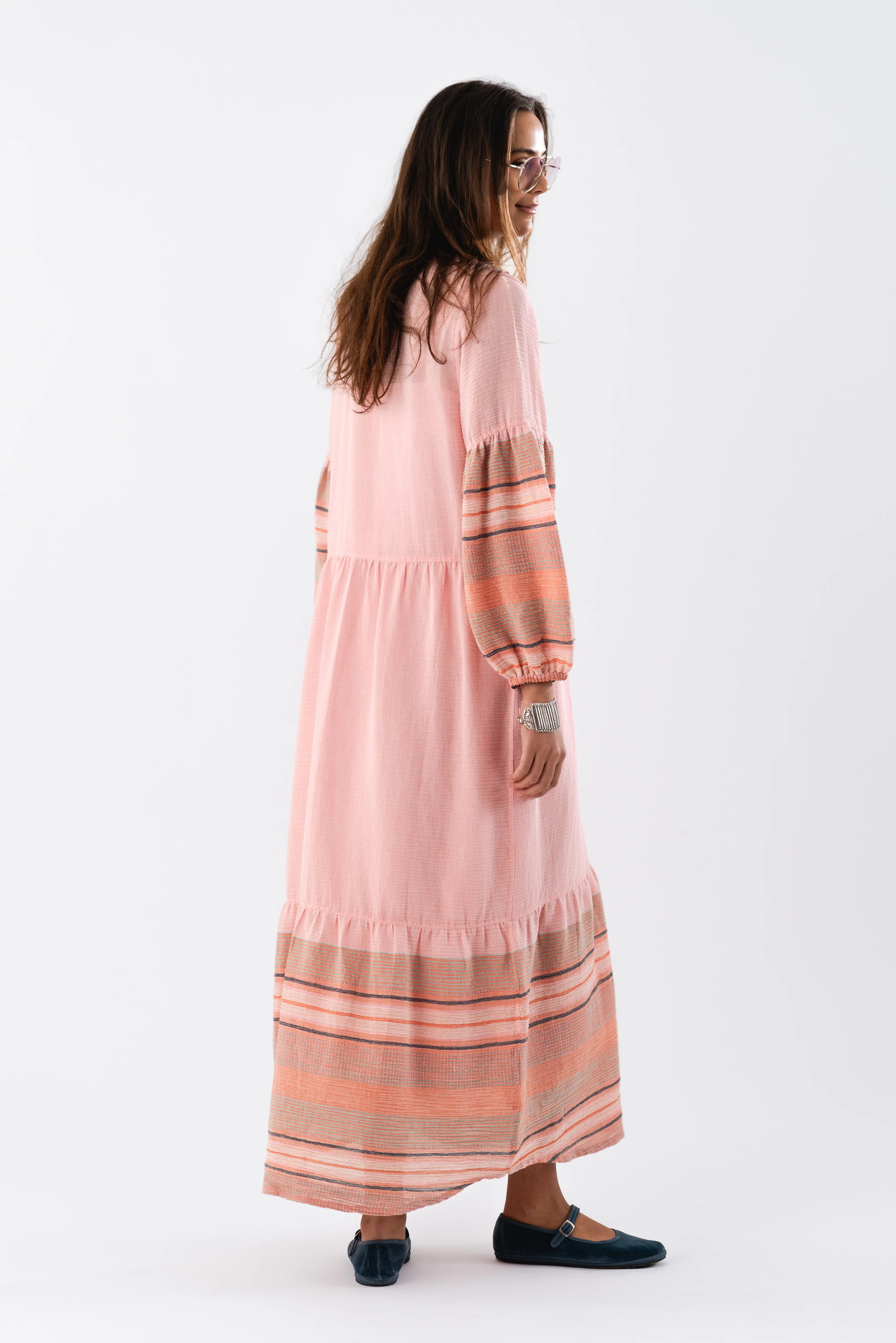 Lollys Laundry  Marinell kjole - Dusty Rose