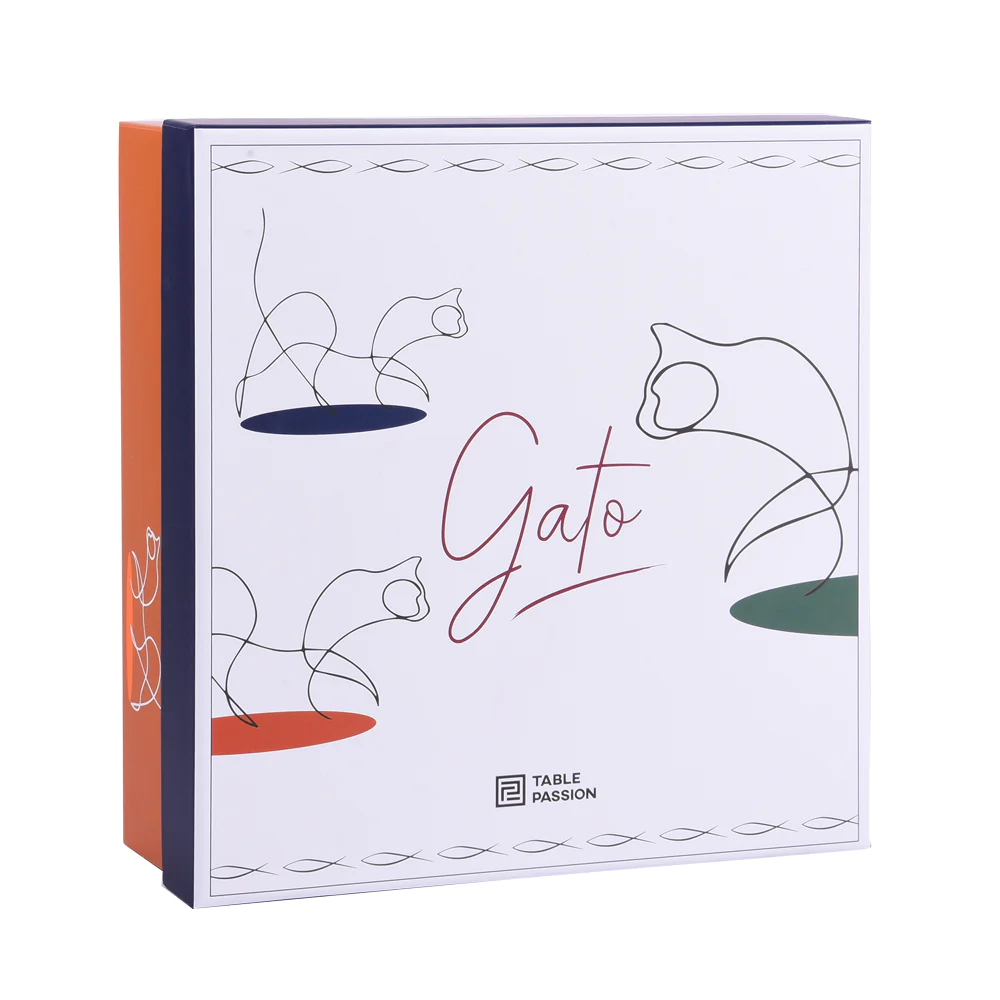 Coffret de 4 mugs Gato 35 cl Table passion