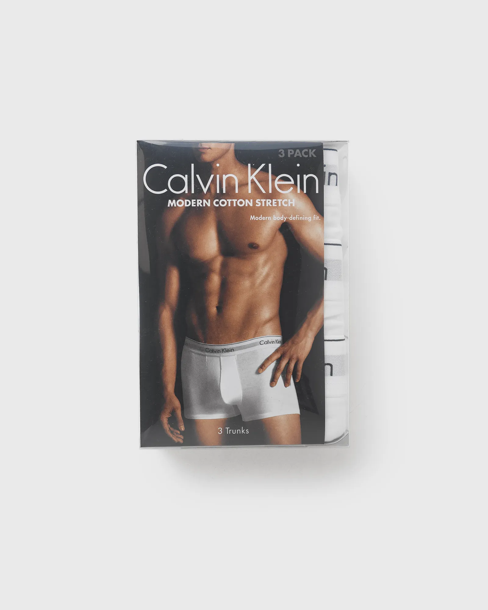 Calvin Klein Underwear MODERN COTTON STRETCH TRUNK 3-PACK