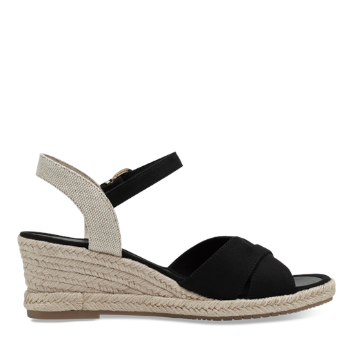 Tamaris Højhælede Wedge Sandaler, Black, 39