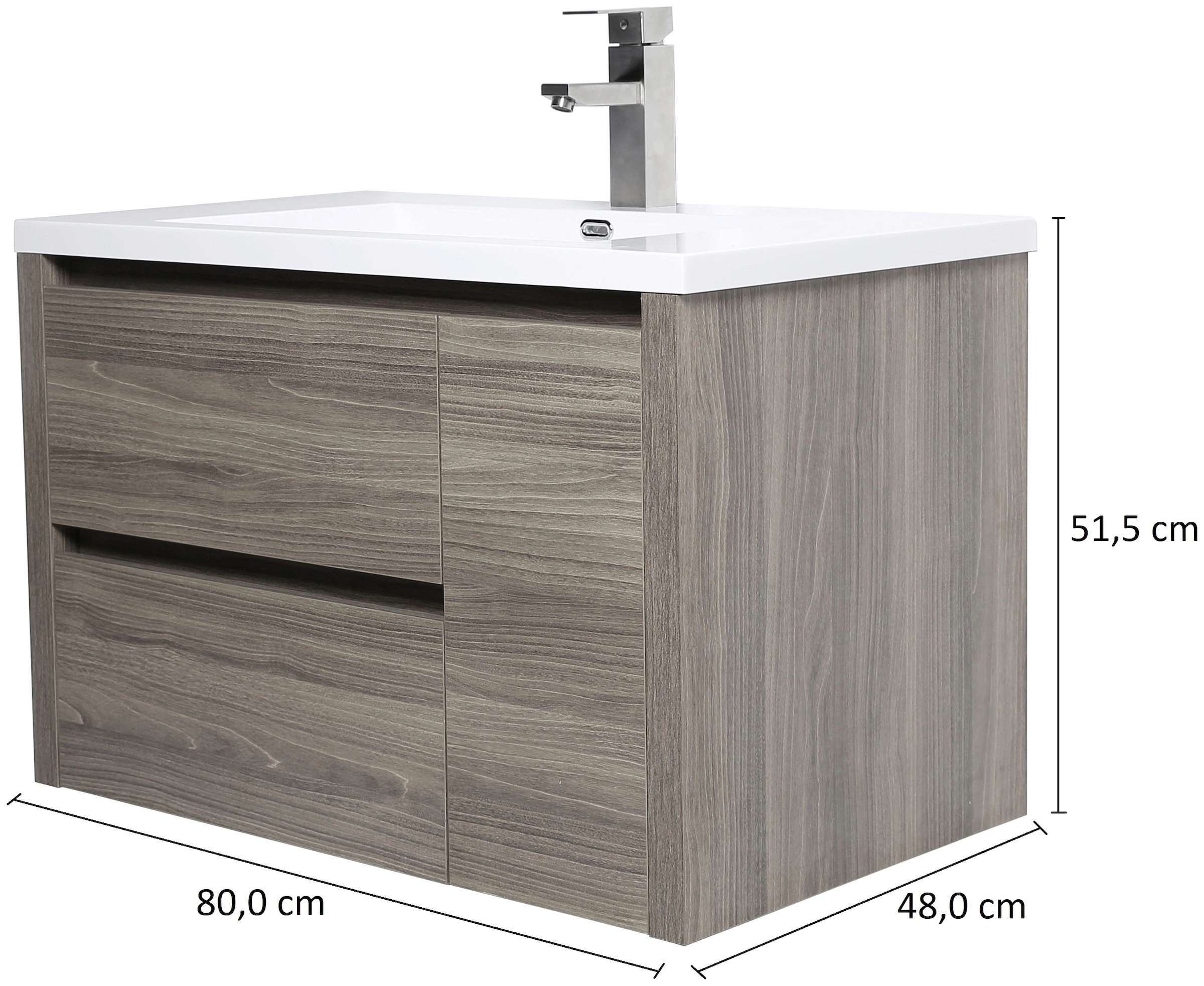 Sanilo Waschtisch inkl. Waschbecken