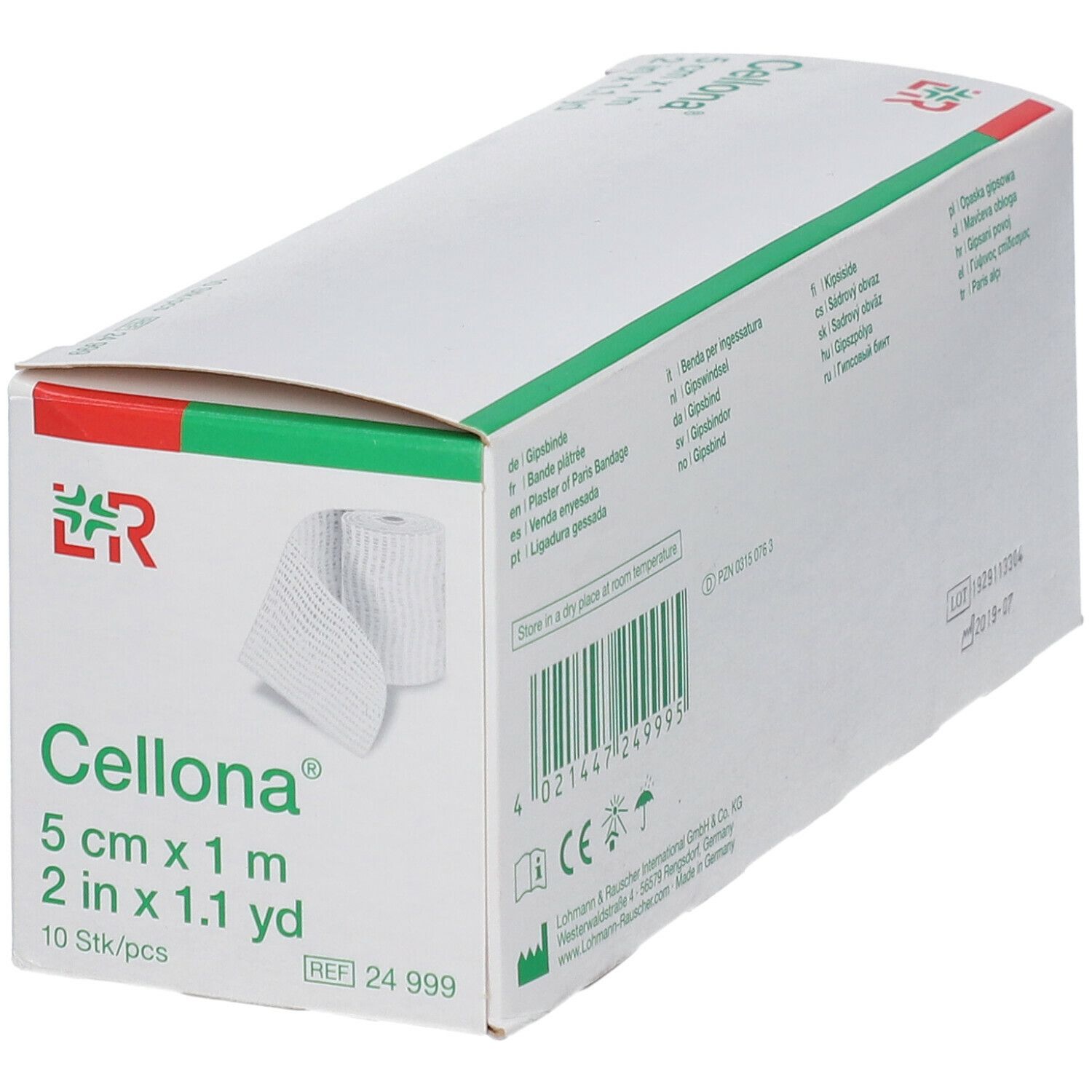 Cellona® Gipsbinde 5 cm x 1 m