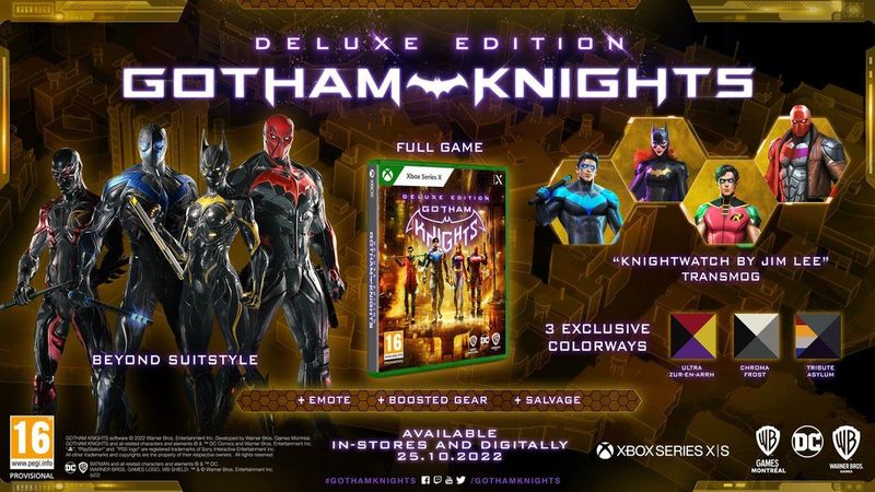 Gotham Knights - Deluxe Edition - PC Game - Actie - Open Wereld