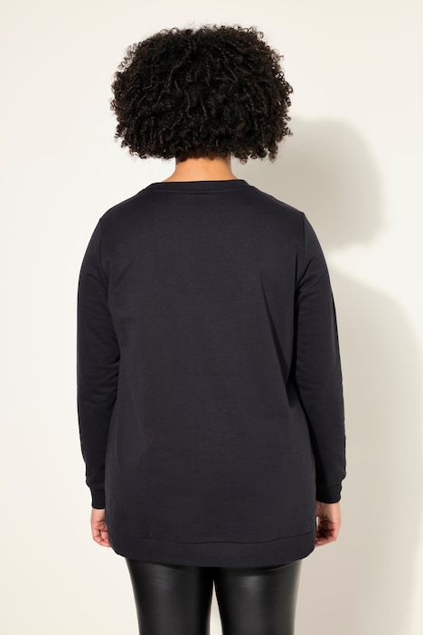 Sweatshirt, gerade geschnitten, Kussmund