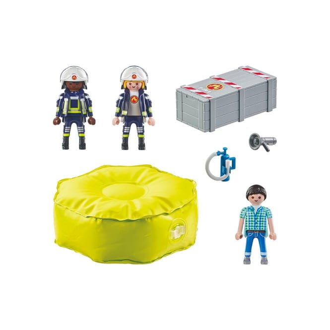 Playmobil® 71465 - Feuerwehrleute mit Luftkissen - Playmobil® Action Heroes