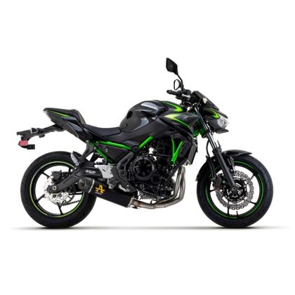 Ligne Complète Arrow Indy race evo alu noir - Noir