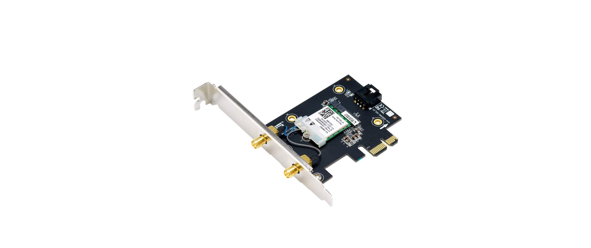WLAN-AX PCIe Adapter PCE-BE6500WiFi 7 PCI-E Adapter 6GHz, 4096-QAM, Bluetooth 5.4, WPA3